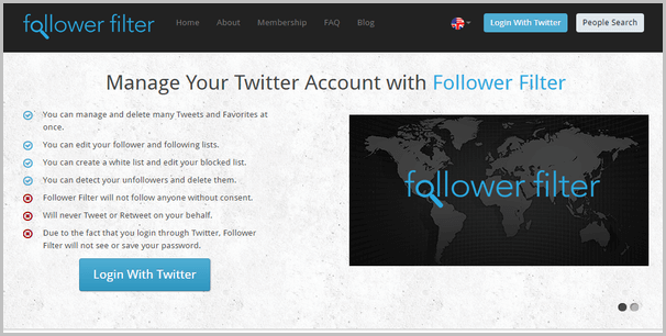 Follow-Filter-twitter-unfollow-tool