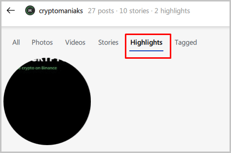 Download Instagram highlights on PC