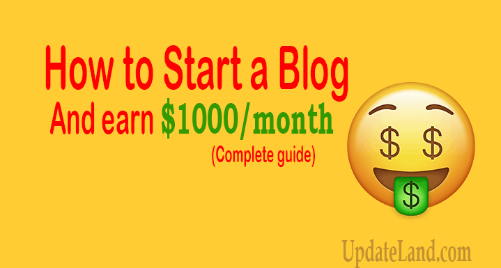 How to Start a Blog in 2020 that Makes $1000 a Month