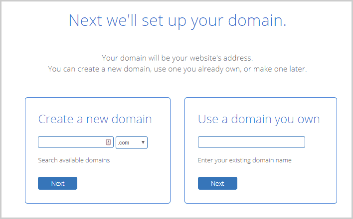 setup your domain name