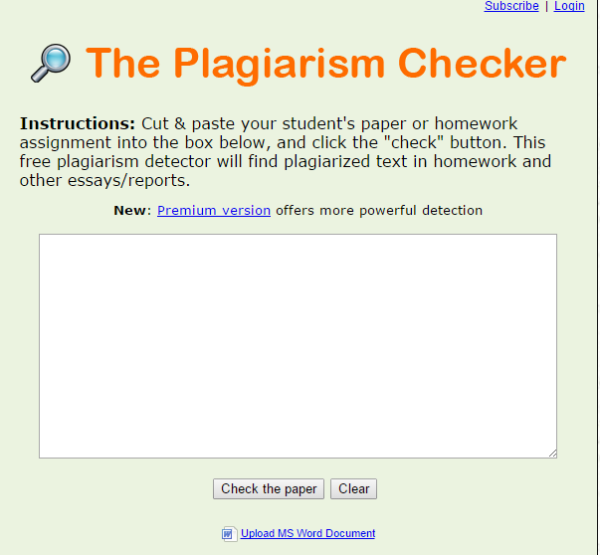 plagiarism checker free online teachers