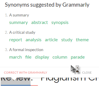 Synonyms-Definitions