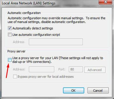 Use a proxy server for your LAN