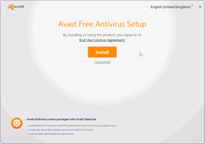 uninstall avast safezone browser