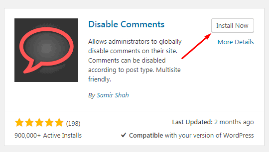 wordpress disable comments plugin