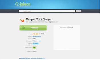 MasqVox Voice Changer