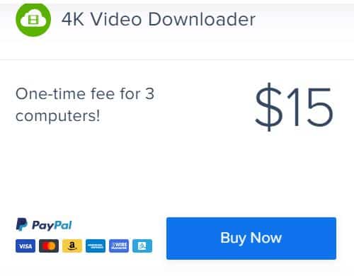 4k Video Downloader Pricing