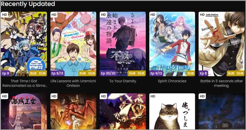 9Anime to with Sub Dub