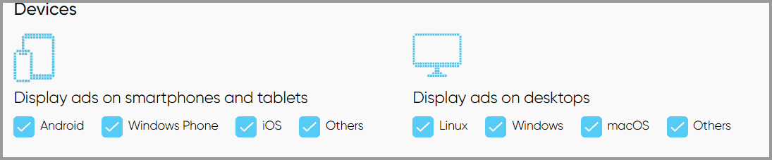 Bitmedia device setting