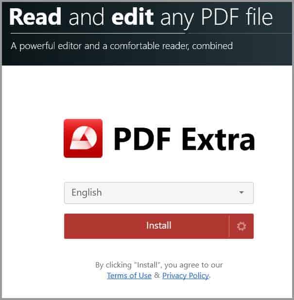 PDF Extra Installation