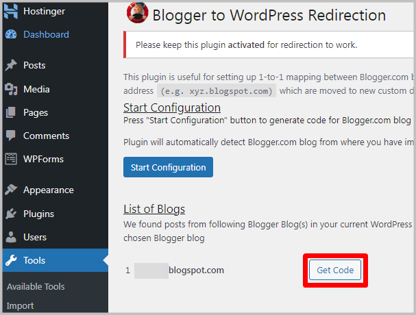 import blogger to wordpress,