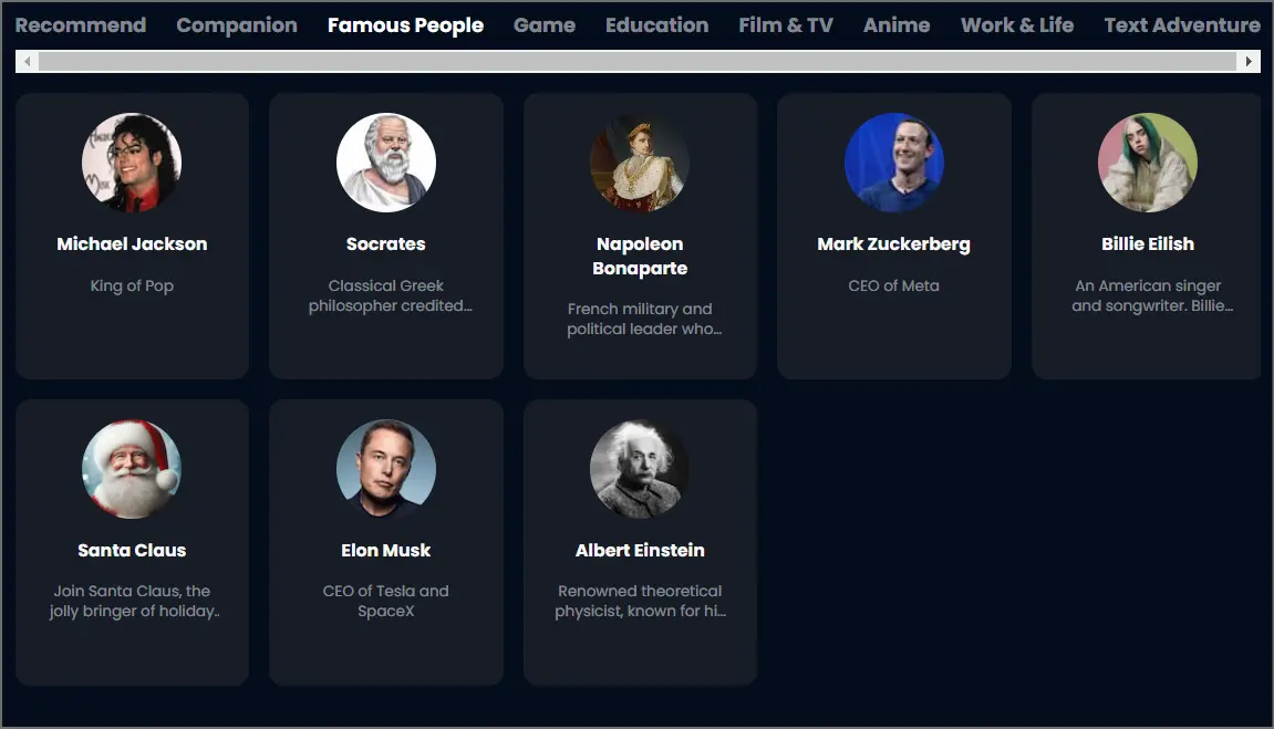 AIChatting AI Characters