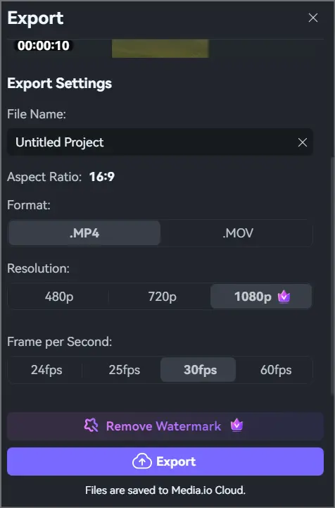 Media.io AI editor