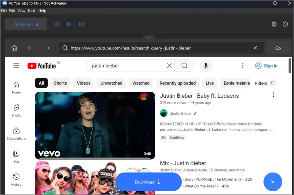 Youtube to MP3 converters free